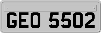GEO5502