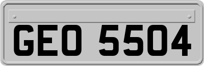 GEO5504