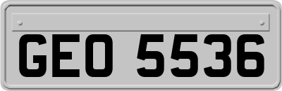 GEO5536
