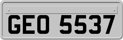 GEO5537
