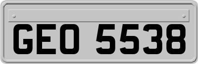 GEO5538