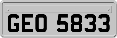 GEO5833