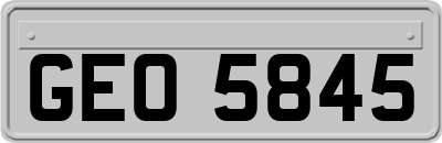 GEO5845