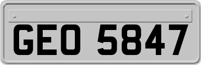 GEO5847