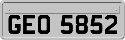 GEO5852