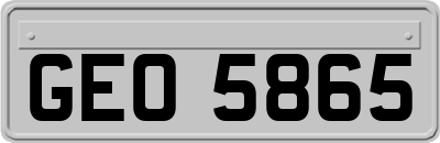 GEO5865