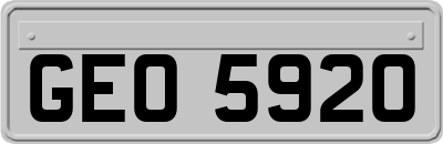 GEO5920