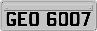 GEO6007