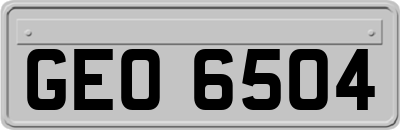 GEO6504