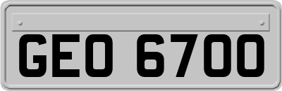 GEO6700