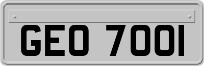 GEO7001