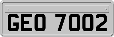 GEO7002