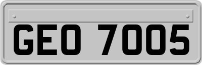 GEO7005