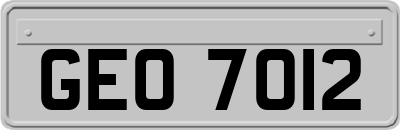GEO7012