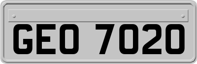 GEO7020