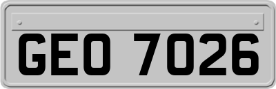 GEO7026