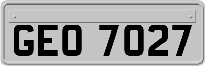 GEO7027