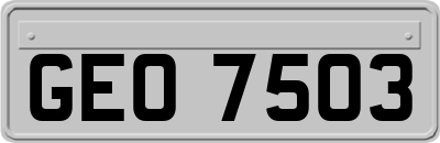 GEO7503
