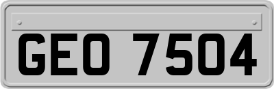 GEO7504