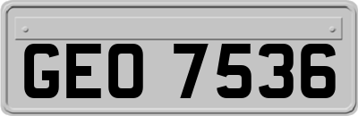 GEO7536
