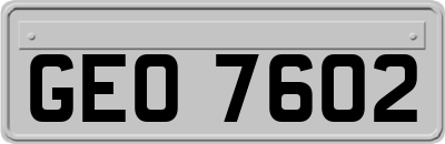 GEO7602