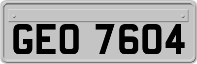 GEO7604