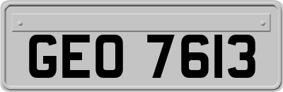 GEO7613