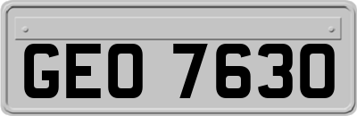 GEO7630