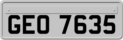 GEO7635