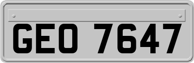 GEO7647