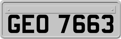 GEO7663