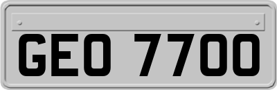GEO7700