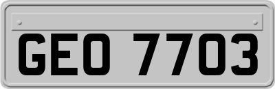 GEO7703