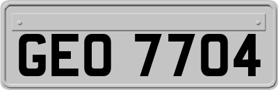 GEO7704