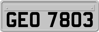 GEO7803