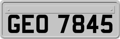 GEO7845