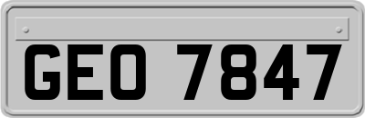 GEO7847