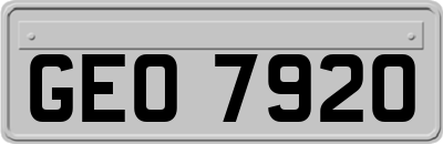 GEO7920