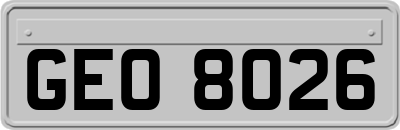 GEO8026