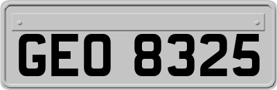 GEO8325