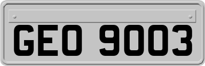 GEO9003