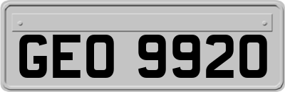 GEO9920