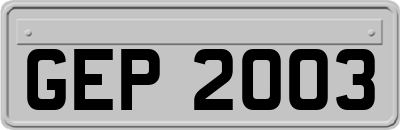 GEP2003