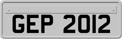 GEP2012
