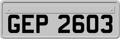 GEP2603