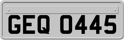 GEQ0445