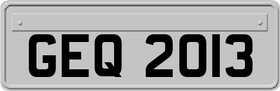 GEQ2013
