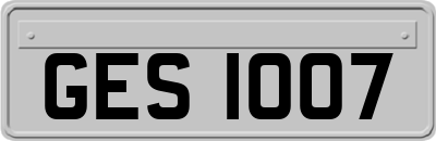 GES1007