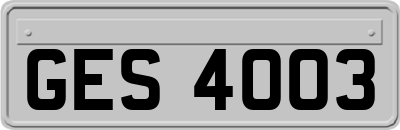 GES4003