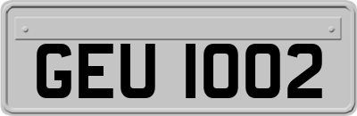 GEU1002